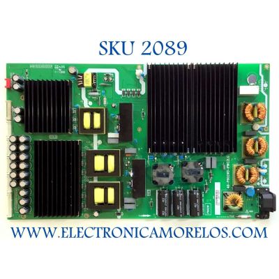 FUENTE PARA TV TCL / NUMERO DE PARTE 30805-000010 / 40-P602WD-PWC2LG / MODELO 75R648